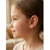 BRILLORE - Aretes De Cruz Mini Plata Ley .925 Taxco