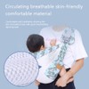 ICRPSTU Summer Breathable Baby Carrier - Adjustable 3D Mesh Baby