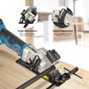 G LAXIA Mini Circular Saw, 4-1/2"" 3400RPM Cordless Circular Saw