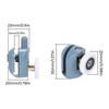 HO2NLE 8Pcs Shower Door Rollers 25mm Shower Runners Shower Door