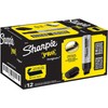 Sharpie 44001BX Magnum Permanent Marker, Black, 12/Box