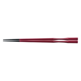 Fukui Craft PBT 62160510 Kizen-shaped Takushima Chopsticks 8.9 inches (22.5 cm), Lacquered Tip Dry Lacquer