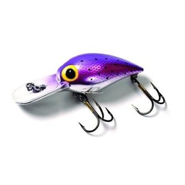 Brad's Killer Fishing Gear Wiggler (Purple Speck, 3-Inch)