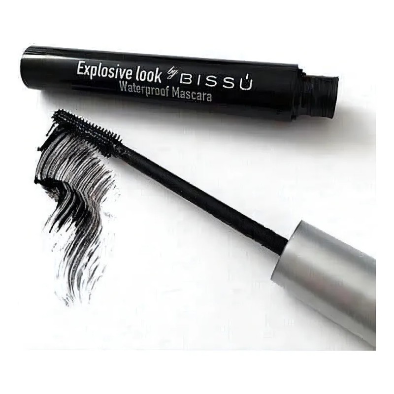 Mascara Pestañas Bissú Explosive Look Waterproof Negro Voluminizador