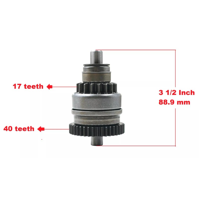 H&H bros Starter Drive Bendix for Polaris Ranger 500 4x4