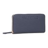 VALENTINO Rised Re Zip Around Wallet Blu, Giada