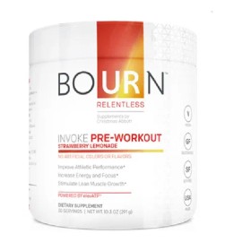 Bourn Invoke Pre Para Ella 30 Serv Por Christmas Abbott Sabor Fresa Limonada                                                                          