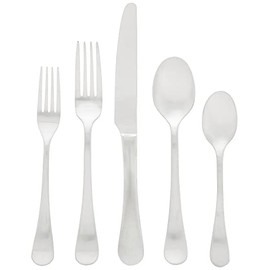Ginkgo International Bergen 20-Piece Stainless Steel Flatware Set, Service for 4