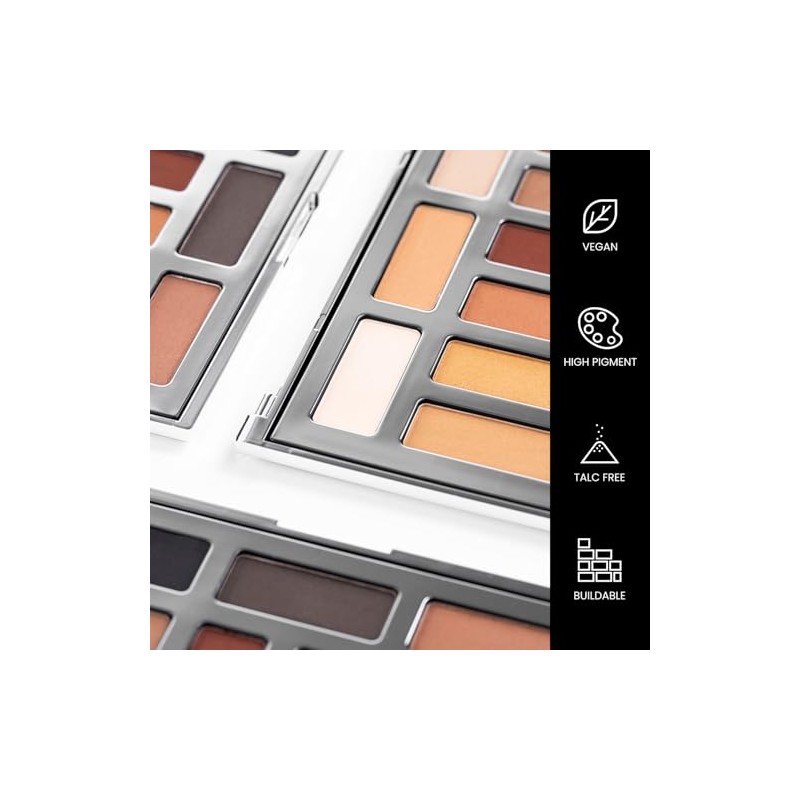 Paleta de sombras de ojos mate Dune Paleta de sombras