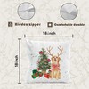 Golden Retriever Christmas Pillows - 18x18, Dog Christmas Decor for