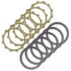 Caltric Clutch Friction and Steel Plates for Suzuki TS250 1973-1981