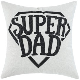 MADIZZ Super DAD Throw Pillow Cover 18 x 18 Inch, Birthday for Dad