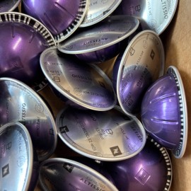 Nespresso Capsules Vertuo, Altissio, Medium Roast Espresso Pods 50 Ct BULK/LOOSE