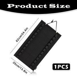 Karate Belt Display Rack - Holds,Wall Hanging Martial Arts Belt Holder,Martial Arts Belt Display Holder, Black Karate Taekwondo Belt Organizer，Equipment for Taekwondo Coaches, Students and Enthusiasts