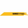 DEWALT Reciprocating Saw Blades, Straight Back, 6-Inch, 10/14 TPI, 5-Pack