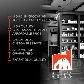 GBS Professional High Quality Mens Pocket Comb - 5" Wood Coarse Fine Tooth Unbreakable Comb For Hair, Beard and Everyday Use. Pack of 5. Use Wet or Dry.