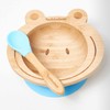 Bubba Boo Bamboo Bowl and Spoon Set Baby Suction Bowl