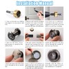 Tahikem 2 Set Door Viewer Peephole, Door Viewers with 0.63inch/16mm