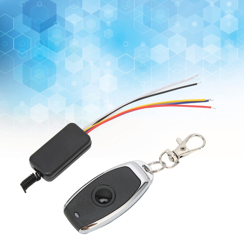 Relay Remote Switch, DC3.5V-DC12V 433MHz Radio RF Transmitter Receiver Module