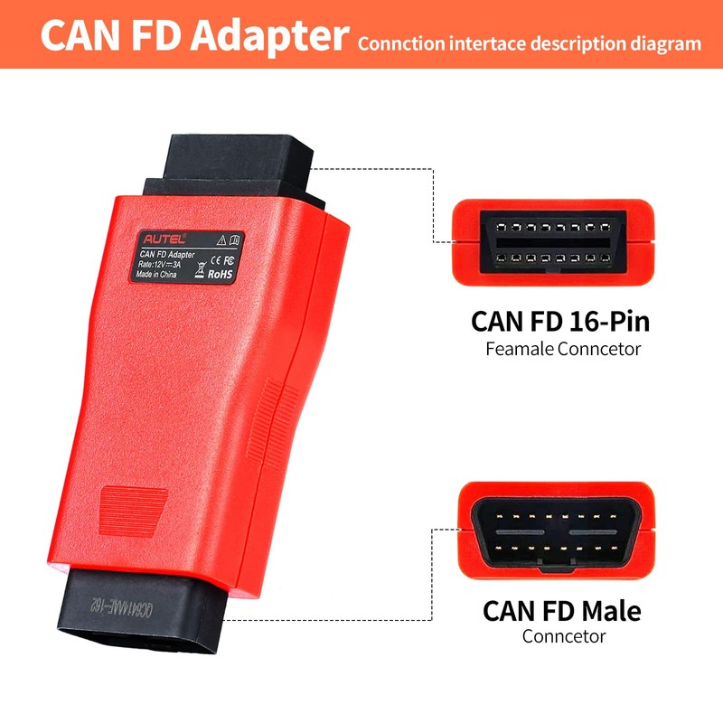 Autel CAN FD Adapter for MY2020 GM Models, Compatible with