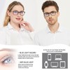 BONCAMOR 4 Pack Progressive Multifocus Reading Glasses Men and Women