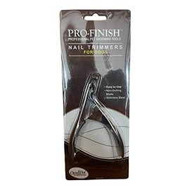 OmniPet Pro-Finish Stainless Steel Dog Nail Trimmers, Non-Dulling Blade Dog Nail Clippers, Razor Sharp Blade Best for Large Dogs/Thick Toenail Pets/Old Cat