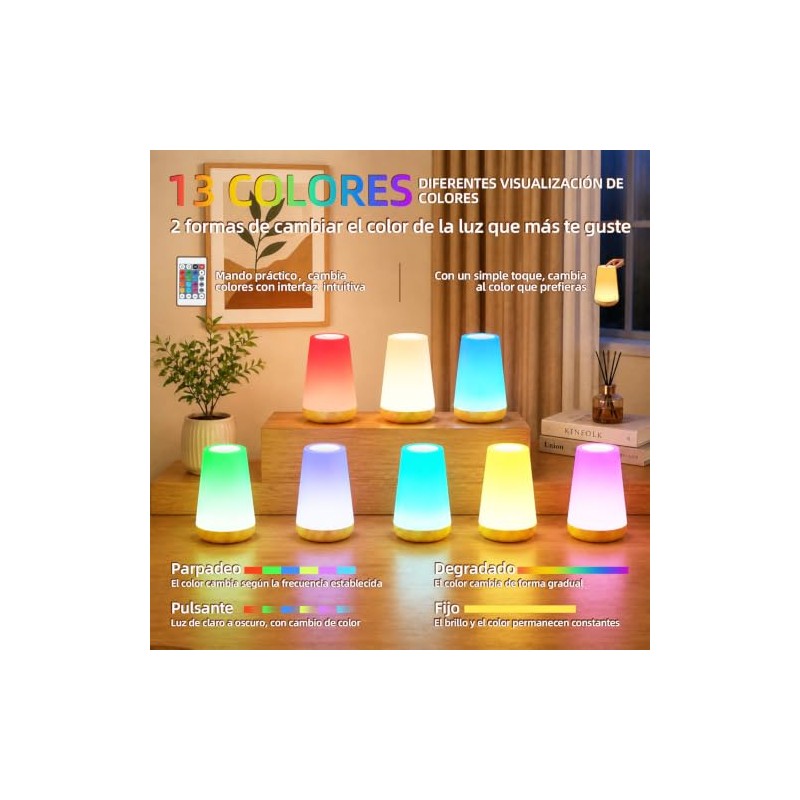 Amazon.com.mx : luz lamparanoche tulipanes