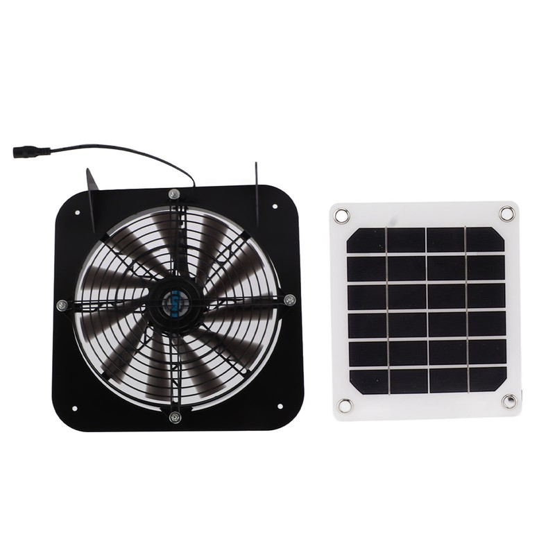 Solar Exhaust Fan 100W Solar Panel with 13.5inch Fan Waterproof