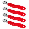 4pcs Tomato Strawberry Corer Tool, Strawberry Huller Stem Remover Fruit