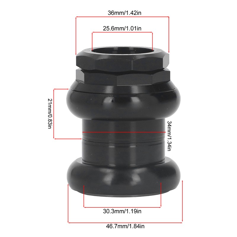 Bicycle Headset Spacer Set Aluminum Alloy Bike Stem Headset Spacers