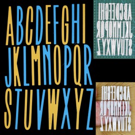 Large Tall 5.8 cm Font Alphabet Metal Cutting Dies, Letters, Card Making, Scrapbooking, Paper Crafts, E4