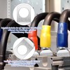 Pack of 20 cable lugs, pipe cable lugs, M8, SC16-8,