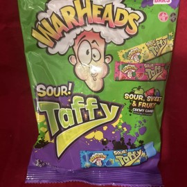 Warheads New-WarHeads 12 Bars Sour/Sweet/Fru