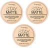(3 Pack) RIMMEL LONDON Stay Matte Long Lasting Pressed Powder
