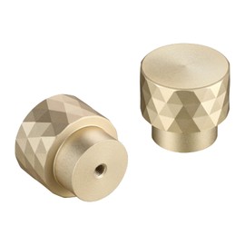 CILEYTION Cabinet Knobs Gold Drawer Knobs - 10 Pack of Gold Cupboard Door Knobs, Drawer Handles Gold Kitchen Handles and Gold Wardrobe Door Handles