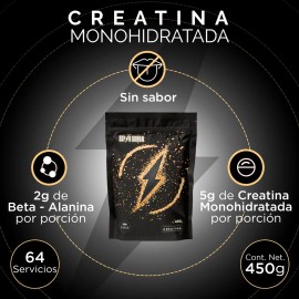 Creatina - Supr Human - 450gr Sin Sabor