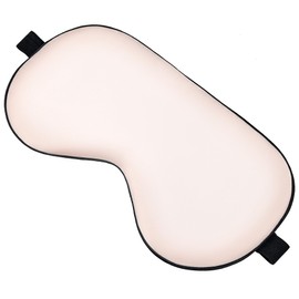 Sleep Mask, Real Natural Pure Silk Eye Masks with Adjustable Strap for Sleeping, Mulberry Silk Eye Sleep Shade Cover, Block Light Reduces Puffy Eyes Traveling Gifts