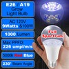 LED Grow Light Bulb for Indoor Plant 9W A19 Plant