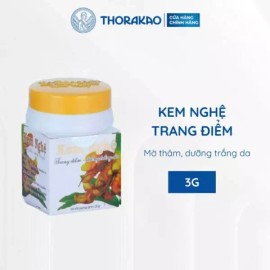 Thorakao 토라카오 울금 미백 메이크업 크림 3g - Kem nghe trang diem Thorakao Turmeric Whitening Makeup Cream 3g - Makeup Listening