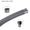 MECCANIXITY Bathtub Drain Pipe Expandable Waste Drain 120cm Tubing Flexible