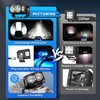 MICTUNING 4 Inch 56W LED Pods, RGB 7-Color Gradient Mode