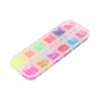 Baluue Fluorescent Butterfly Nail Sequins Boxed Ultra-Thin Dots for Nail