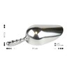 Artigee 58oz Aluminum Scoop - 1650ml Large Capacity with Ergonomic