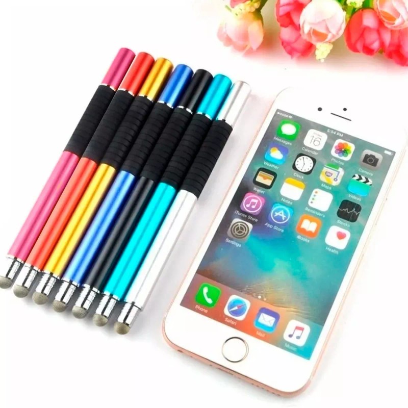 Veraly Stylus Punta Fina De Disco Doble Punta Precisión Teléfono