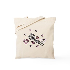 CafePress Sewing Scissors Tote Bag Reusable Natural Beige Canvas Shopping Bag
