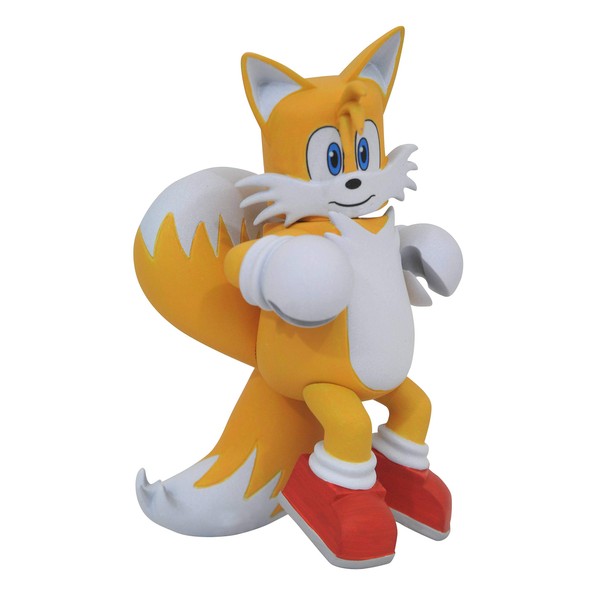 DIAMOND SELECT TOYS Sonic The Hedgehog: Tails Vinimate Vinyl Figure,4 inches