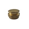 WRAS 22mm Brass Compression Stop End Blank Cap for Copper