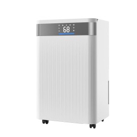 35 Pints Smart Dehumidifier for Home Basement with Low Noise Commercial Drain Hose for Industrial UseDefault: Default