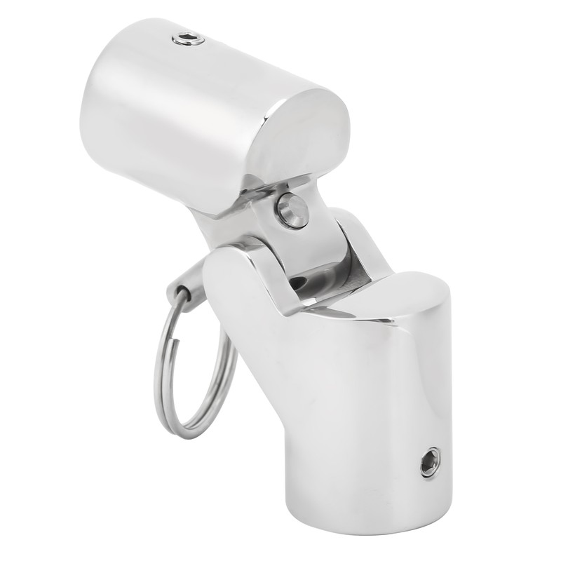 Marine Boat Pipe Connector Stainless Steel Folding Swivel Coupling Tube