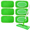 6-Pack Reusable Mop Pads Compatible with Sweeper Mop - 100%